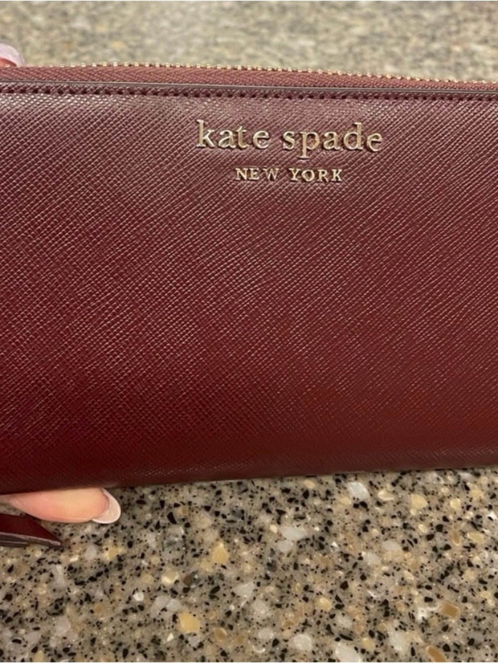 Kate Spade ♠️ Cherrywood Madison Wallet